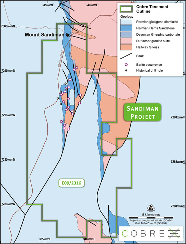 Cobre Sandiman Project